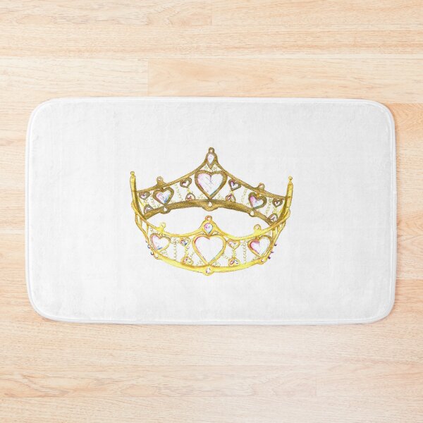 Item preview, Queen of Hearts gold crown tiara by Kristie Hubler designed and sold by kristiehubler.