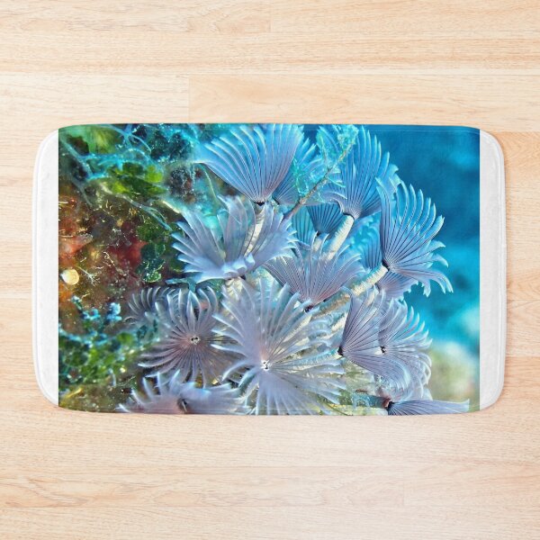 Item preview, Social Feather Duster Anemone on Coral Reef designed and sold by Amy McDaniel.