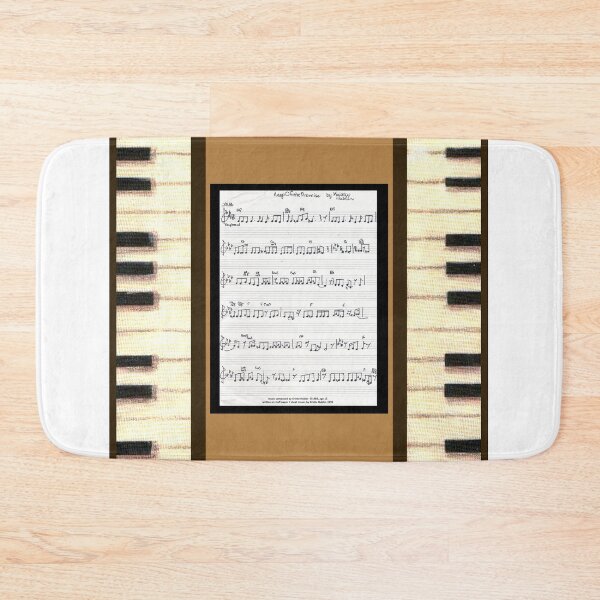 Item preview, Piano keys with sheet music by Kristie Hubler designed and sold by kristiehubler.