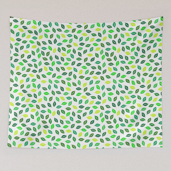 Item preview, Dean's Block Print Leaves ~ Green designed and sold by MidcoastMisc.