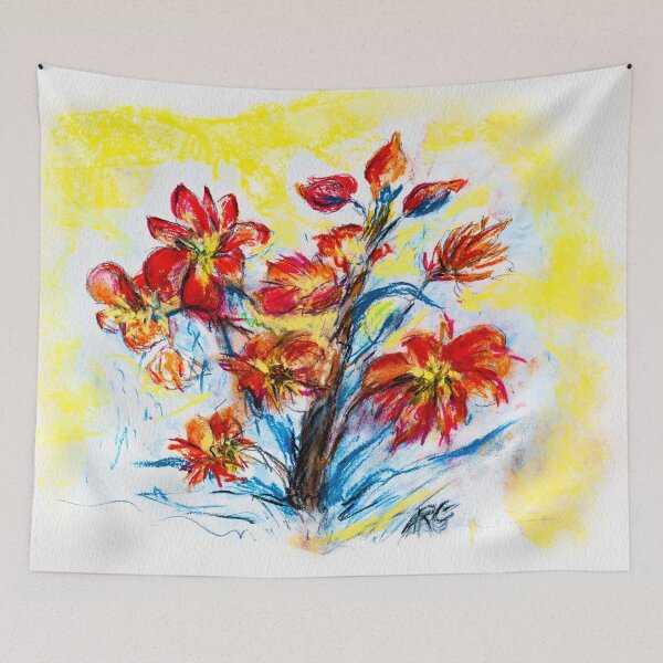Item preview, Alaska Wild Fireweed, Pastel designed and sold by Shininglight14.