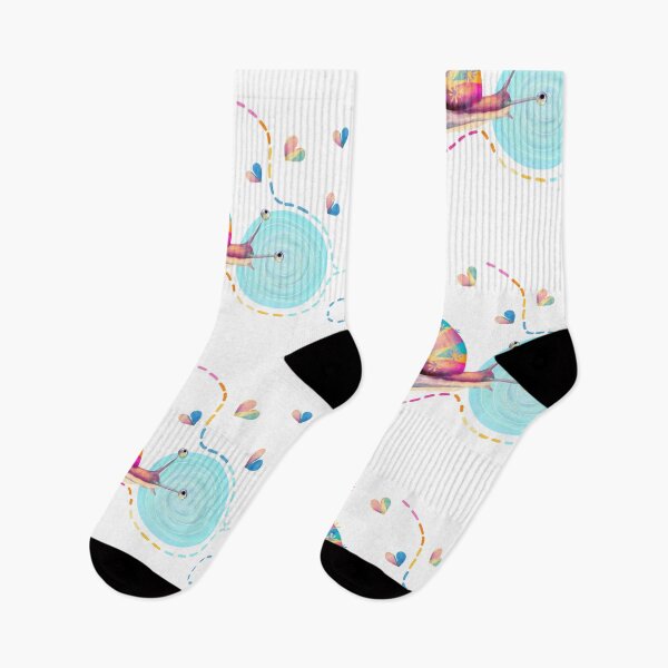 Item preview, Rainbow Snail Trail In Zen Garden designed and sold by Karin Taylor.