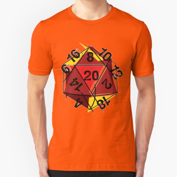 Abstracted D20 Slim Fit T-Shirt