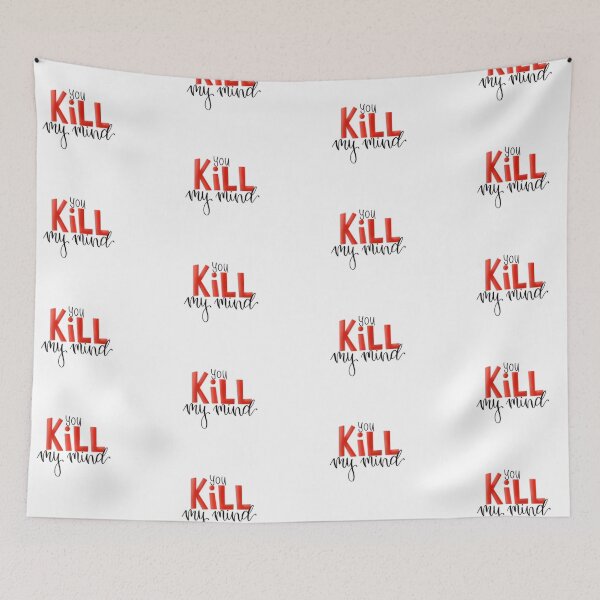 Item preview, "You Kill My Mind" song by Louis Tomlinson digital lettering designed and sold by averycooluser.