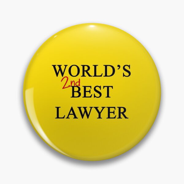 Item preview, world's 2nd best lawyer designed and sold by nataliemgg.