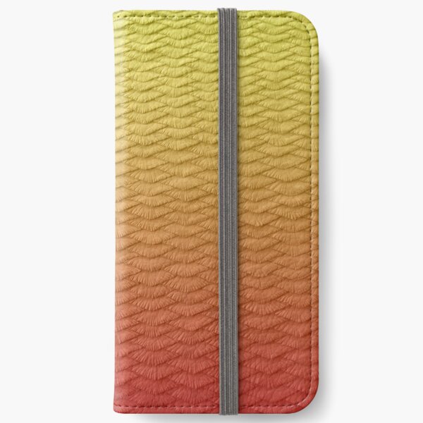 Red scaled Gradient iPhone Wallet