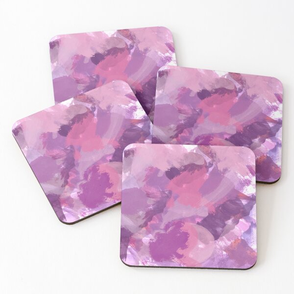 Item preview, Random brush strokes - purple and pink designed and sold by aussieforgood.