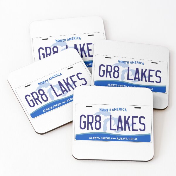 Item preview, Great Lakes License Plate designed and sold by joshhoffman.
