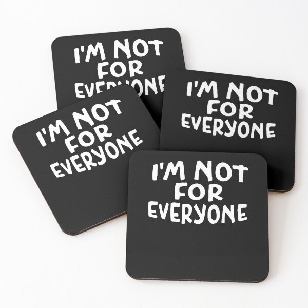 Item preview, I'm Not For Everyone Cool Anti Social  designed and sold by Apoldi Shop.
