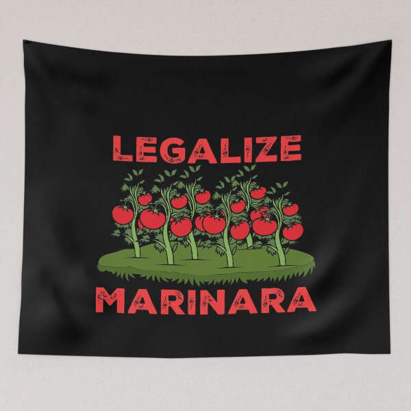 Item preview, Legalize Marinara Funny  designed and sold by WTFdesign.