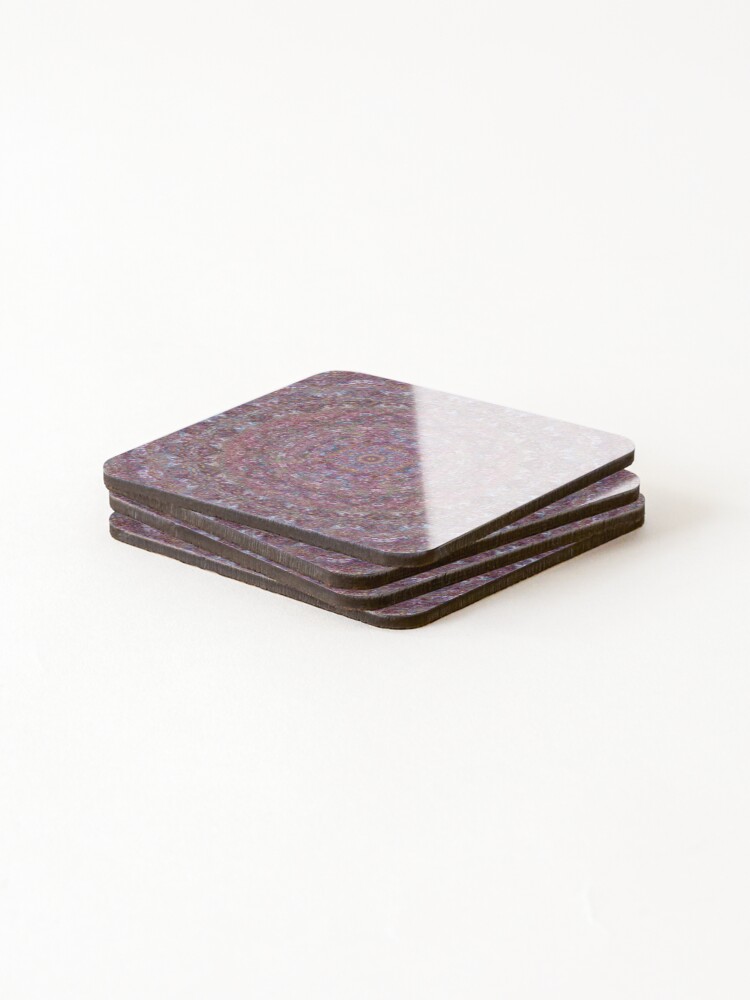 Thumbnail 4 of 5, Coasters (Set of 4), Patterns Over Patterns. designed and sold by MindTravel.