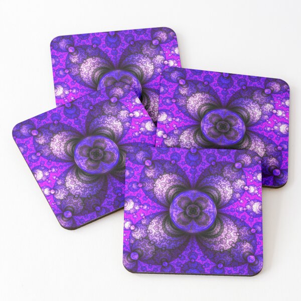 Item preview, Ultraviolet Bubbles Fractal designed and sold by sciencenotes.