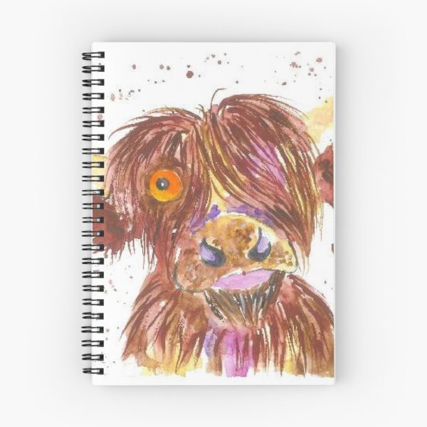 Item preview, Funny one eye Highland Cow designed and sold by Casimirasart.