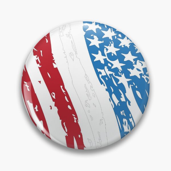 Item preview, Distressed American Flag USA Patriotic Face Mask designed and sold by KelaEssentials.