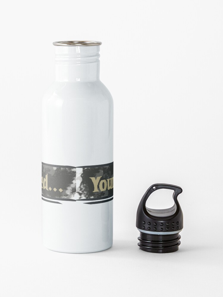 Alternate view of Darkest Dungeon - Your Resolve is Tested Water Bottle