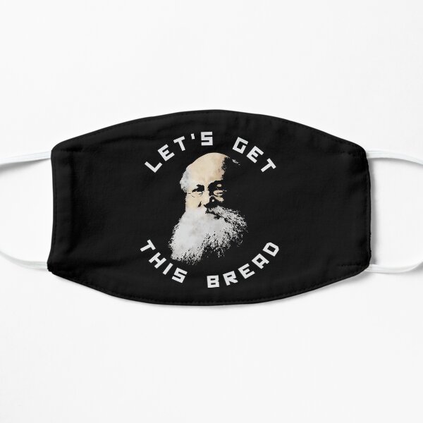 Anarchist Kropotkin Let's Get This Bread Flat Mask