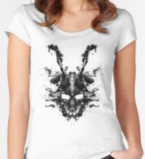Imaginary Inkblot- Donnie Darko Shirt Women's Fitted Scoop T-Shirt