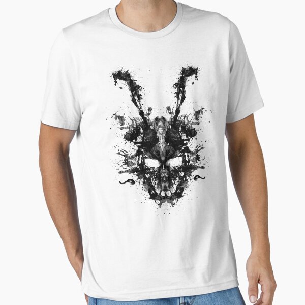 Aperçu de l'œuvre Tache d'encre imaginaire - T-shirt Donnie Darko créée et vendue par spacemonkeydr.