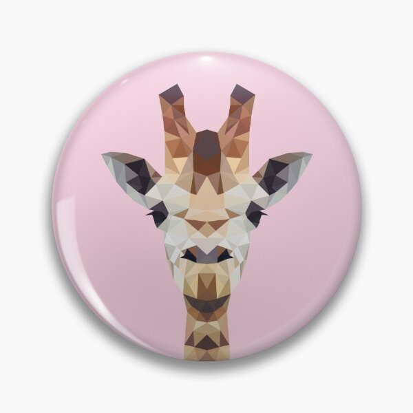 Item preview, Pink and Brown Giraffe  designed and sold by drxgonfly.