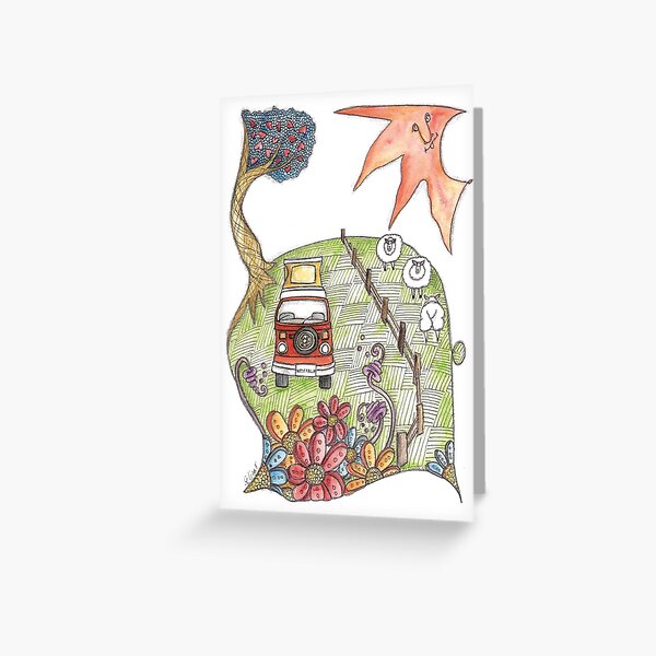 Camping Greeting Card