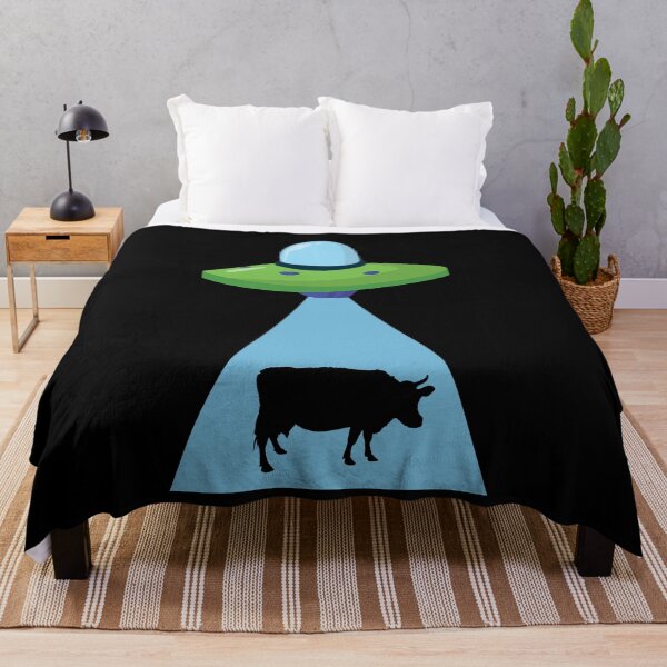 Item preview, Divertido secuestro de vaca UFO designed and sold by vladocar.
