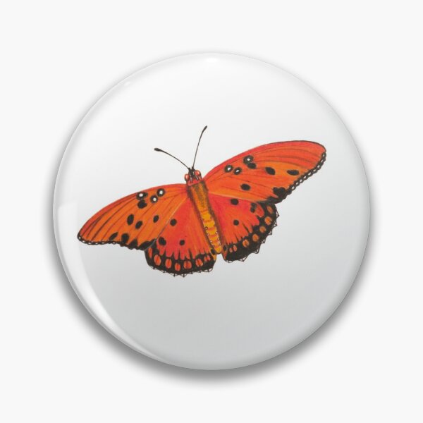 Item preview, Gulf Fritillary Butterfly designed and sold by amydaggett.
