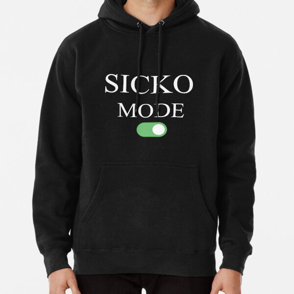 sicko grey hoodie