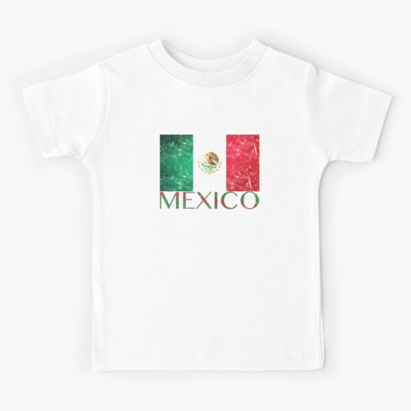 Item preview, Mexican Flag Vintage Mexico Shirt designed and sold by Orange Pieces.