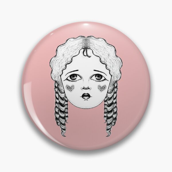 Item preview, Antique Doll - Pattern - Pink designed and sold by xxxJxxx.