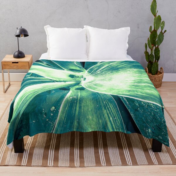 Item preview, green succulent leaves texture background designed and sold by Mrvell.