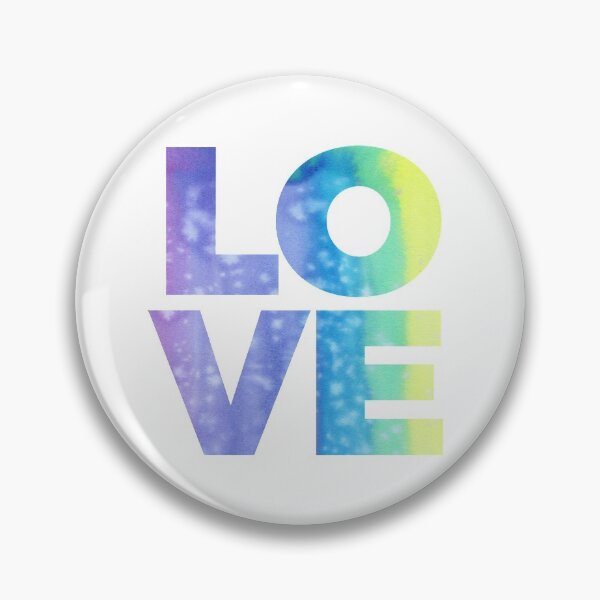 LOVE (Jewel Color Palette) Pin