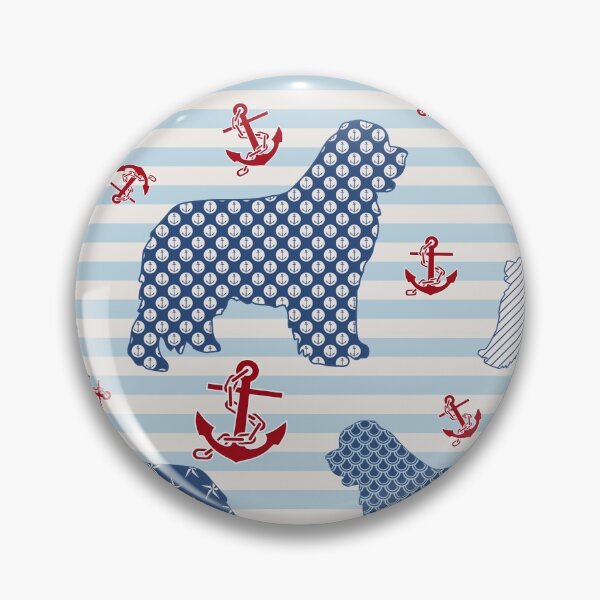 Item preview, Nautical Newfie Pattern designed and sold by Christine Mullis.
