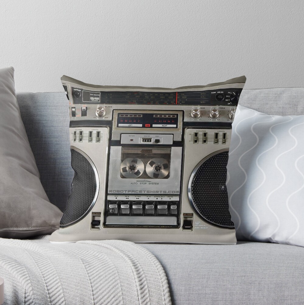 Item preview, Throw Pillow designed and sold by robotface.