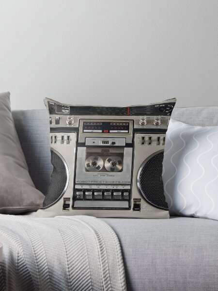 Item preview, Vintage 80s Boombox Ghettoblaster designed and sold by ROBOTFACE .