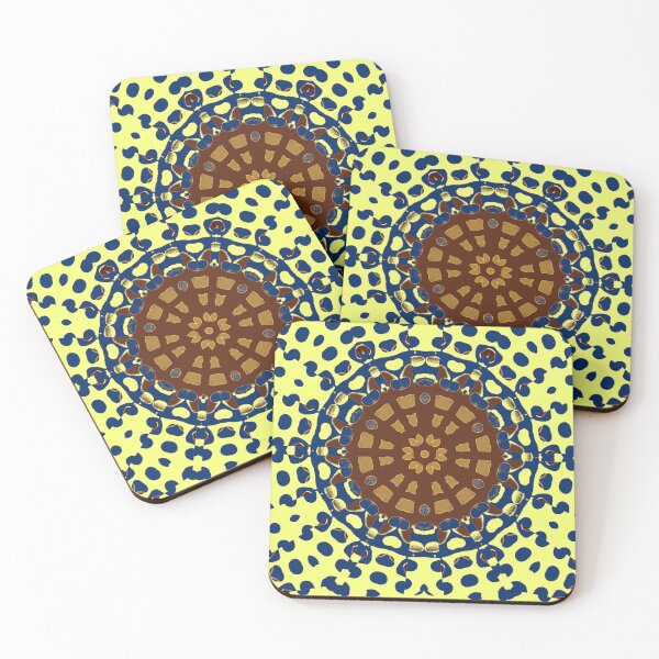 Item preview, Animal Print Mandala Motif designed and sold by Ladydi.