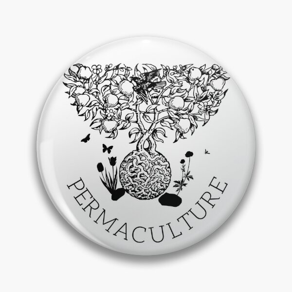 Permaculture Food Forest Pin