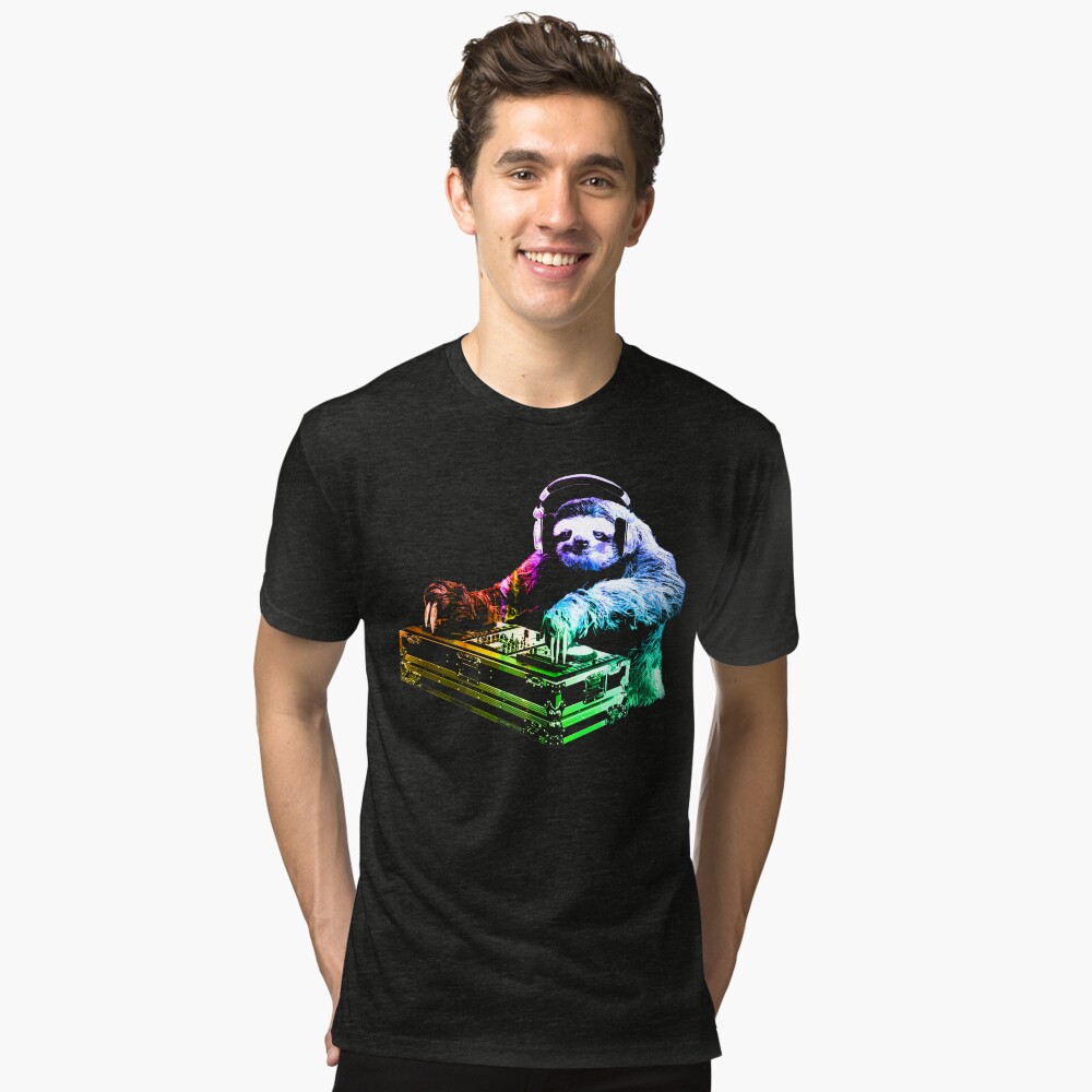 Item preview, Tri-blend T-Shirt designed and sold by robotface.