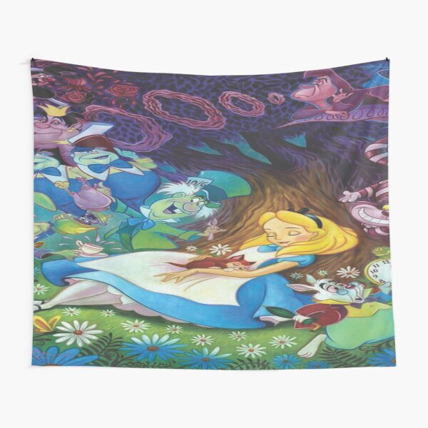 Alice In Wonderland Tapestries Redbubble