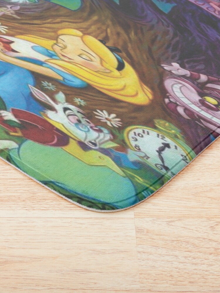 Alternate view of wonderland Bath Mat