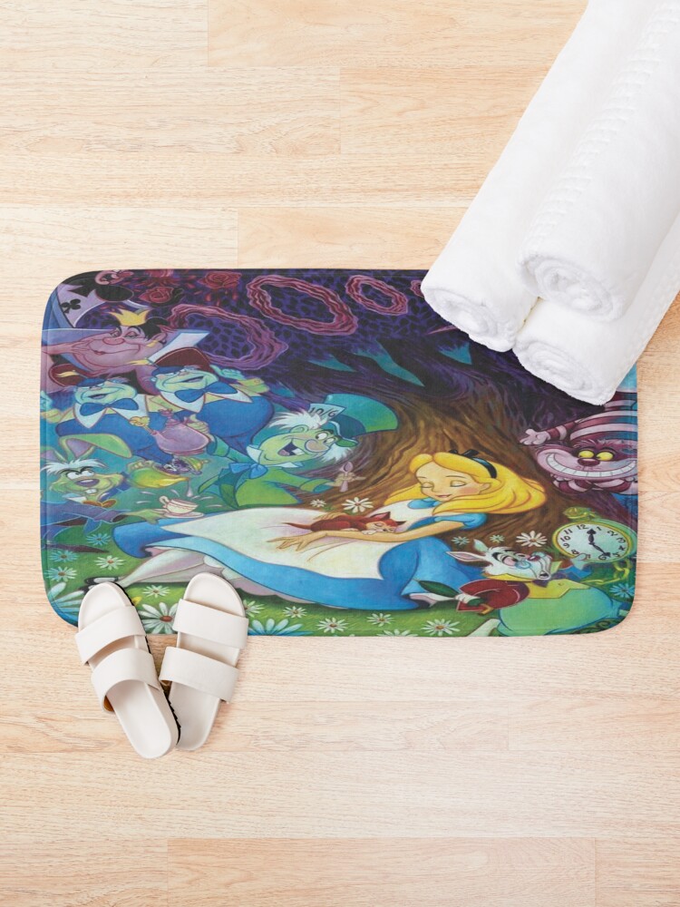 Alternate view of wonderland Bath Mat
