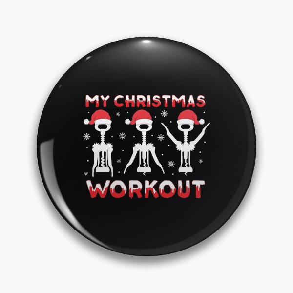 Item preview, My Christmas Workout Gym Corkscrew Wine Xmas Gift designed and sold by haselshirt.