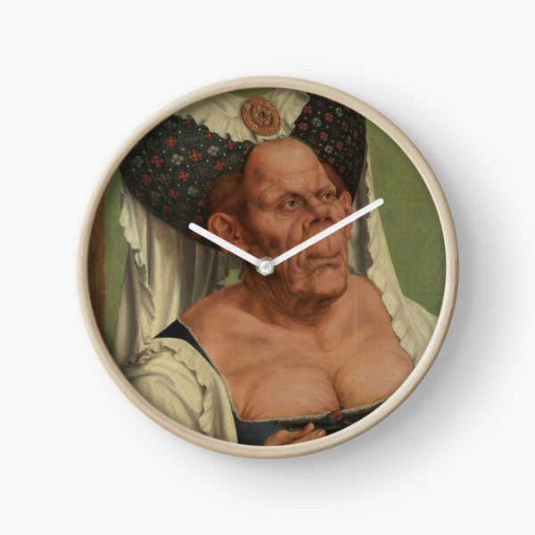 The Ugly Duchess (Matsys) Clock
