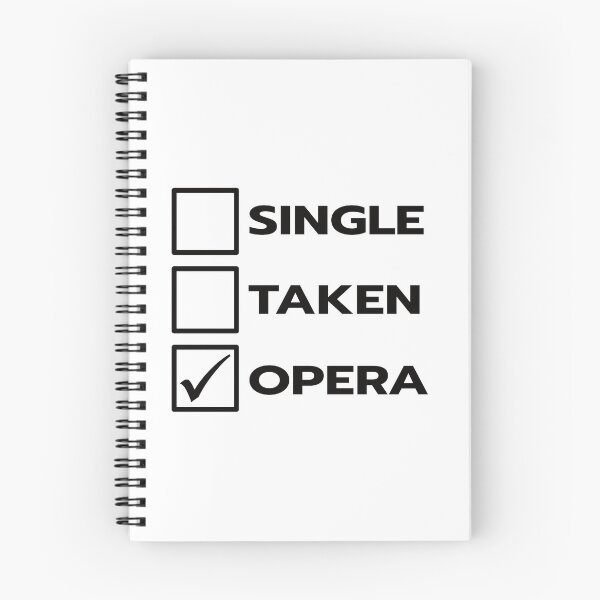 Item preview, Single Taken Opera designed and sold by teesaurus.