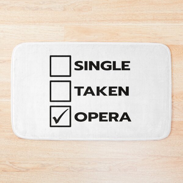 Item preview, Single Taken Opera designed and sold by teesaurus.