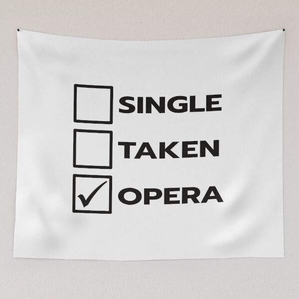 Item preview, Single Taken Opera designed and sold by teesaurus.