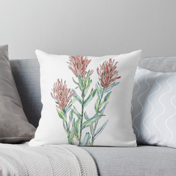 Item preview, Indian paintbrush wild flowers designed and sold by Shininglight14.