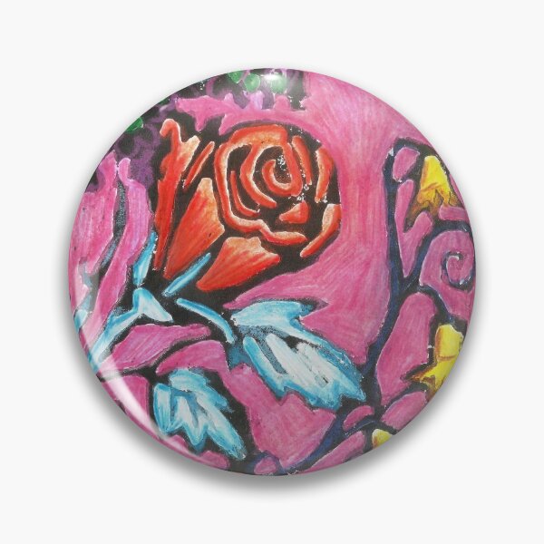 Item preview, Rosas- Lino Print and Pencil- Pink designed and sold by Kyleacharisse.
