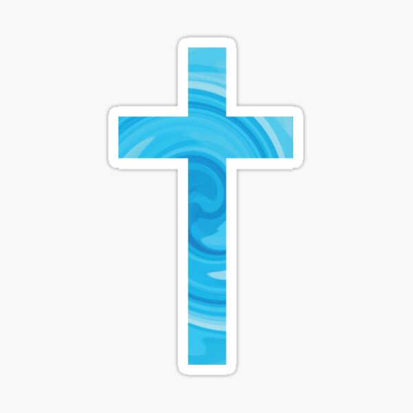 Faith Cross Sticker for Sale by rachelcweber