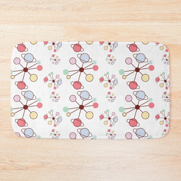 Item preview, Retro 1950s SciFi Space Shapes Colors Pattern designed and sold by StuffInBetween.