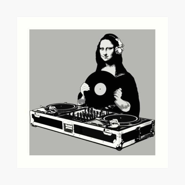 DJ Mona Lisa Impression artistique